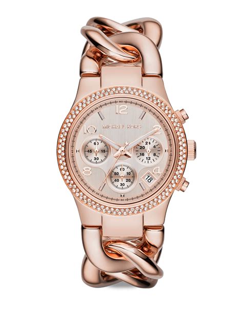 michael kors rosegold damenuhr|michael kors rose gold bracelet.